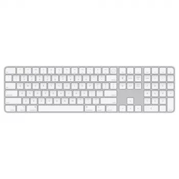 Apple Magic Keyboard s Touch ID i numeričkom tipkovnicom - Bluetooth - QWERTY - srebrna