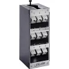 InLine 76203P Keystone Patch Panel, 9-Port Cat.6A, Wall/DIN Rail Mounting