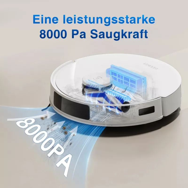 Ecovacs DEEBOT N20 robotski usisavač, bijeli