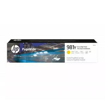 HP 981Y originalna PageWide patrona žuta s ekstra visokim dosegom