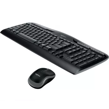 Tipkovnica Logitech Wireless Desktop MK330 Nordic USB