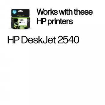 HP 301XL originalni tintni uložak crni, visokog kapaciteta, crni, 1 komad, 360 stranica