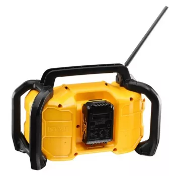 Prijenosni radio DeWALT DCR029-QW DAB FM, napajanje AC/DC, Bluetooth, USB punjenje, zaslon, crno-žuti
