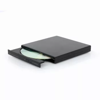 GEMBIRD External USB DVD Rewriter Drive 24x - Black