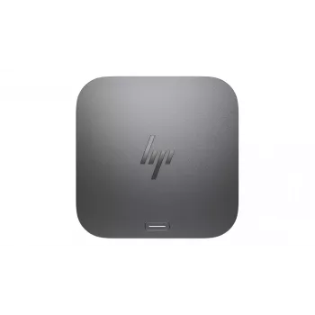 HP Thunderbolt 4 Ultra 180 W G6 dock, žičani, Thunderbolt 4, 180 W, 10,100,1000,2500 Mbit/s, sivi, 8K Ultra HD