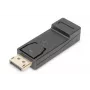 DIGITUS ASSMANN DisplayPort adapter, DP - HDMI Type-A M/B, sa zaključavanjem, CE crni
