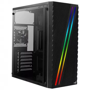 Aerocool Streak Midi Tower crni