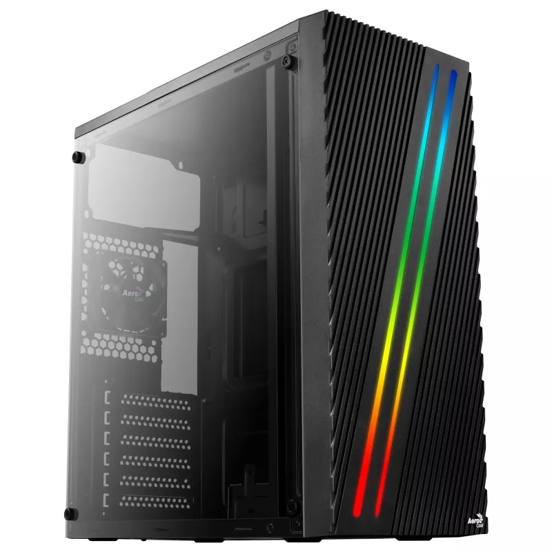 Aerocool Streak Midi Tower crni