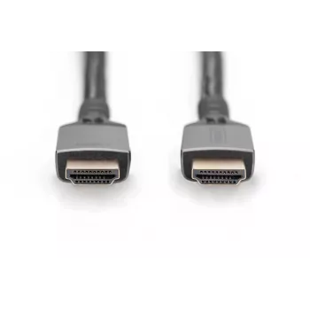 DIGITUS 8K PREMIUM HDMI 2.1 priključni kabel pozlaćen, podrška 8K/60Hz 1m