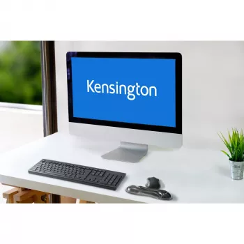 Kensington K62438WW Slim Duo Gel Mouse/Trackball Wrist Rest, 192 x 72 x 22 mm, Grey