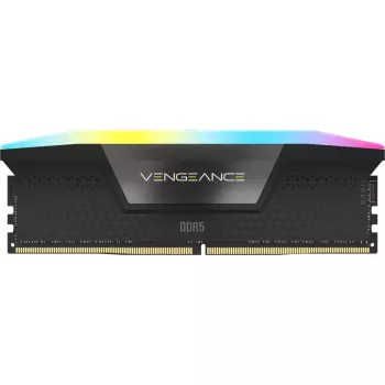 CORSAIR memorija 32GB DDR5 (2x16GB) DRAM 6400MT/s CL36 memorijski komplet Vengeance RGB – crni