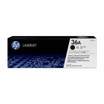 HP 36A crna original LaserJet toner kartuša, 2000 stranica, crna, 1 kom