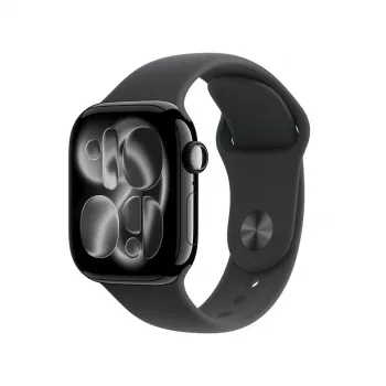 APPLE Watch Series 11 gps 42mm jet Black Aluminium Case With Black Sport Band M/l