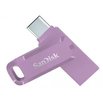 WESTERN DIGITAL SanDisk Ultra Dual Drive Go - 256GB USB Stick - USB-C / USB-A - Purple