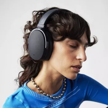 Skullcandy Hesh ANC S6HHW-N740 Over-Ear Headphones, Wired & Wireless, Bluetooth, Active Noise Cancelling, USB-C, up to 22 h, True Black