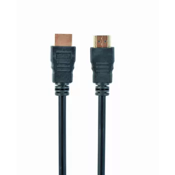 Gembird CC-HDMI4-1M HDMI 2.0 kabel s Ethernetom, utikač–utikač, pozlaćeni priključci, 1 m, crni, bulk pakiranje