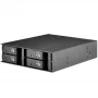 Disk Array Silverstone FS204 crni