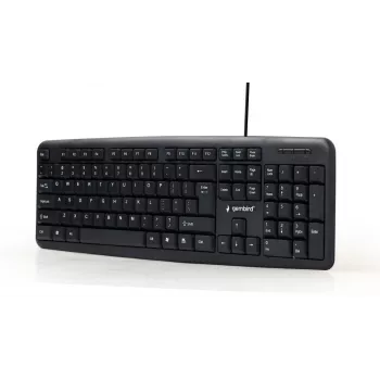 GEMBIRD KB-U-103 Standard - tipkovnica - žičana USB - crna - Qwerty US/Int'l