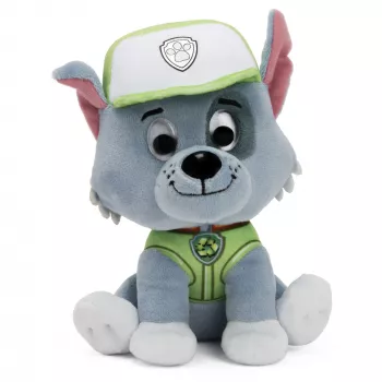 PAW Patrol GUND službena plišana igračka Rocky u prepoznatljivoj uniformi za recikliranje, plišana igračka od 1 godine, 15 cm