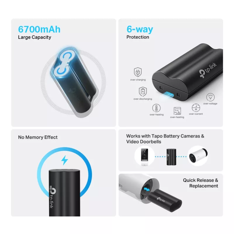 TP-Link Tapo baterijski paket
