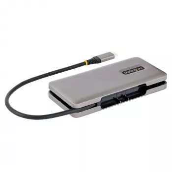 StarTech.com HB31CM1A3CB 4-portni USB-C hub, 1x USB-A + 3x USB-C, USB 3.2 Gen 2 10 Gbit/s, napajanje preko sabirnice, 25 cm (9,8 inch) kabel na omotavanje