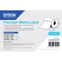 Epson Premium Matte Label - beskonačna rolada: 105 mm x 35 m, bijela, samoljepljiva etiketa za pisač, beskonačna etiketa, akril, permanentna, mat