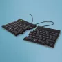 R-Go Tools ergonomska tipkovnica R-Go Split Break v2 sa softverom za pauze, ergonomska split tipkovnica, QWERTZ (DE), žična, crna