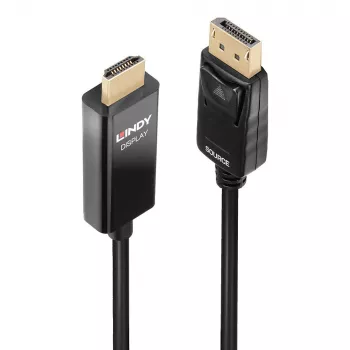 Lindy 2m aktivni DisplayPort na HDMI kabel s HDR-om