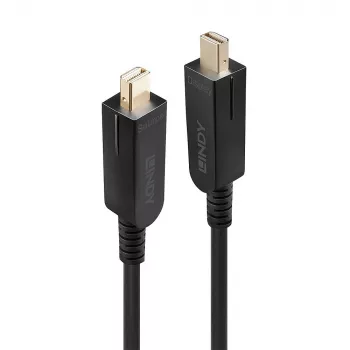 Lindy 20m optički hibridni Mini DisplayPort 1.4 kabel s odvojivim DP priključcima