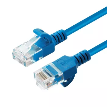 Microconnect V-UTP6A05B tanki mrežni kabel plavi 5 m Cat6a U/UTP (UTP)