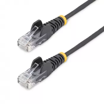 StarTech.com 1,5 m CAT6 kabel – tanki – RJ45 utikači s osiguračem – crni