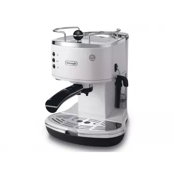 Aparat za espresso De’Longhi ECO 311.W — ručni 15 bar, spremnik za vodu 1,4 L, 2 šalice, funkcija održavanja topline, stolni uređaj