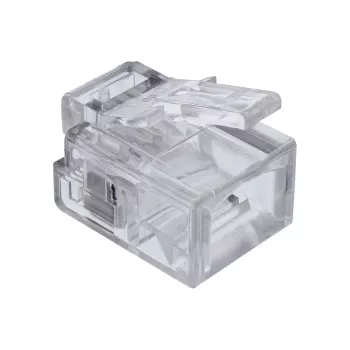 InLine modularni utikač 6P4C RJ11 za krimpanje na okrugli kabel, 10 kom.