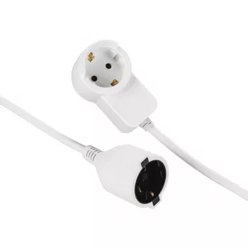 Hama Powerplug produžni kabel za napajanje 3 m 2 AC utičnice za unutarnju upotrebu bijeli