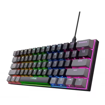 Trust GXT 867 Acira tipkovnica za igranje USB QWERTY US-engleski crna