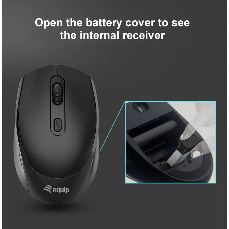 Equip bežični miš s 4 tipke