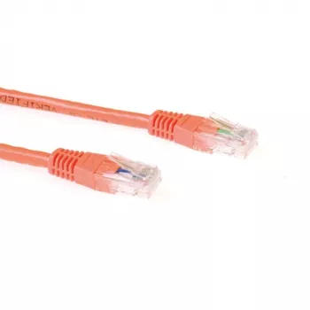 ACT narančasti 1,5 m U/UTP CAT6A patch kabel s RJ45 utikačima