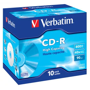 Verbatim CD-R High Capacity 800 MB 40x 10 kom