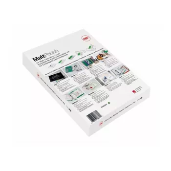 GBC folija za laminiranje A3 mat 125 mikrona, mat, bijela, A3, 0,25 mm, 303 mm, 426 mm