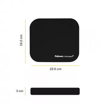 Fellowes 5933907 podloga za miš crna