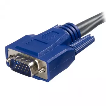 StarTech.com 1,8 m ultra-tanki USB VGA 2-u-1 KVM kabel, crni, VGA, USB A + VGA, muški/muški, 189 g
