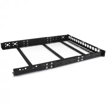 StarTech.com 1U univerzalne serverske rack šine, montažne šine podesive dubine za servere, 19-inčne rack montažne šine