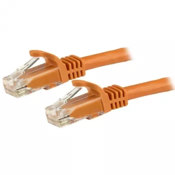 StarTech.com 5m CAT6 Ethernet kabel - narančasti CAT 6 Gigabit Ethernet kabel - 250MHz 100W PoE RJ45 UTP mrežni/patch kabel bez kopče s rasterećenjem, pojedinačno ispitan