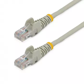 StarTech.com Cat5e patch kabel s RJ45 konektorima bez zaštite jezičca – 5 m, sivi