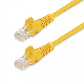 StarTech.com Cat5e Ethernet patch kabel s RJ45 utikačima bez zaštite jezičca – 0,5 m, žuti