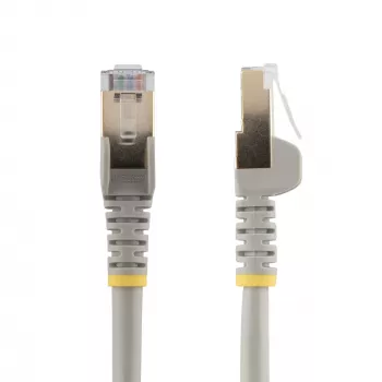 StarTech.com 2m CAT6a Ethernet kabel – 10 Gigabit oklopljeni snagless RJ45 100W PoE patch kabel – 10GbE STP mrežni kabel s rasterećenjem – sivi, pojedinačno testiran/ožičenje UL certificirano/TIA
