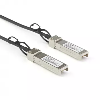 StarTech.com 2m 10G SFP+ na SFP+ Twinax kabel za izravni spoj kompatibilan s Dell EMC DAC-SFP-10G-2M – 10GbE SFP+ bakreni DAC 10 Gbit/s pasivni Mini GBIC/primopredajni modul DAC male snage