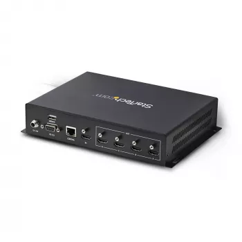 StarTech.com 2x2 HDMI upravljačka jedinica videozida – 4K 60Hz HDMI 2.0 video ulaz na 4x 1080p izlaz – procesor videozida za više zaslona – razdjelnik videozida – RS232/Ethernet upravljanje
