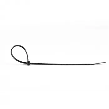 StarTech.com 20 cm vezice za kabele – širine 4 mm, promjer snopa 55 mm, vlačna čvrstoća 22 kg, samozatezne najlonske vezice za kabele sa zakrivljenim vrhom – 94V-2/UL popisano, pakiranje 1000 komada – crne