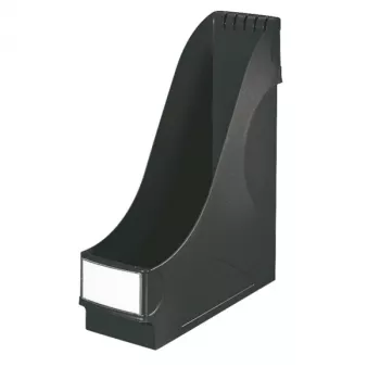 LEITZ stojeći držač spisa ekstra široki, A4, polistiren, crni, kapacitet 92 mm (2425-00-95)